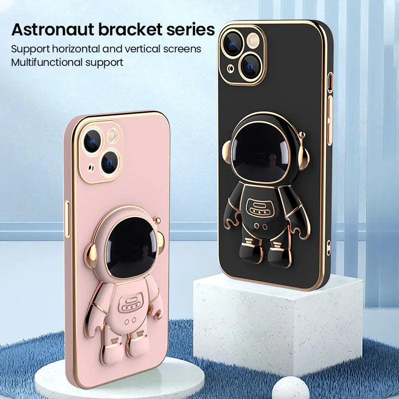 Astronaut Electroplated Phone Case