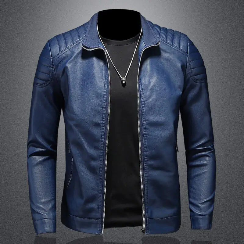 Motorcycle Slim Jacket For Men