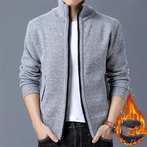 Winter Thick And Velvet Jacket For Men