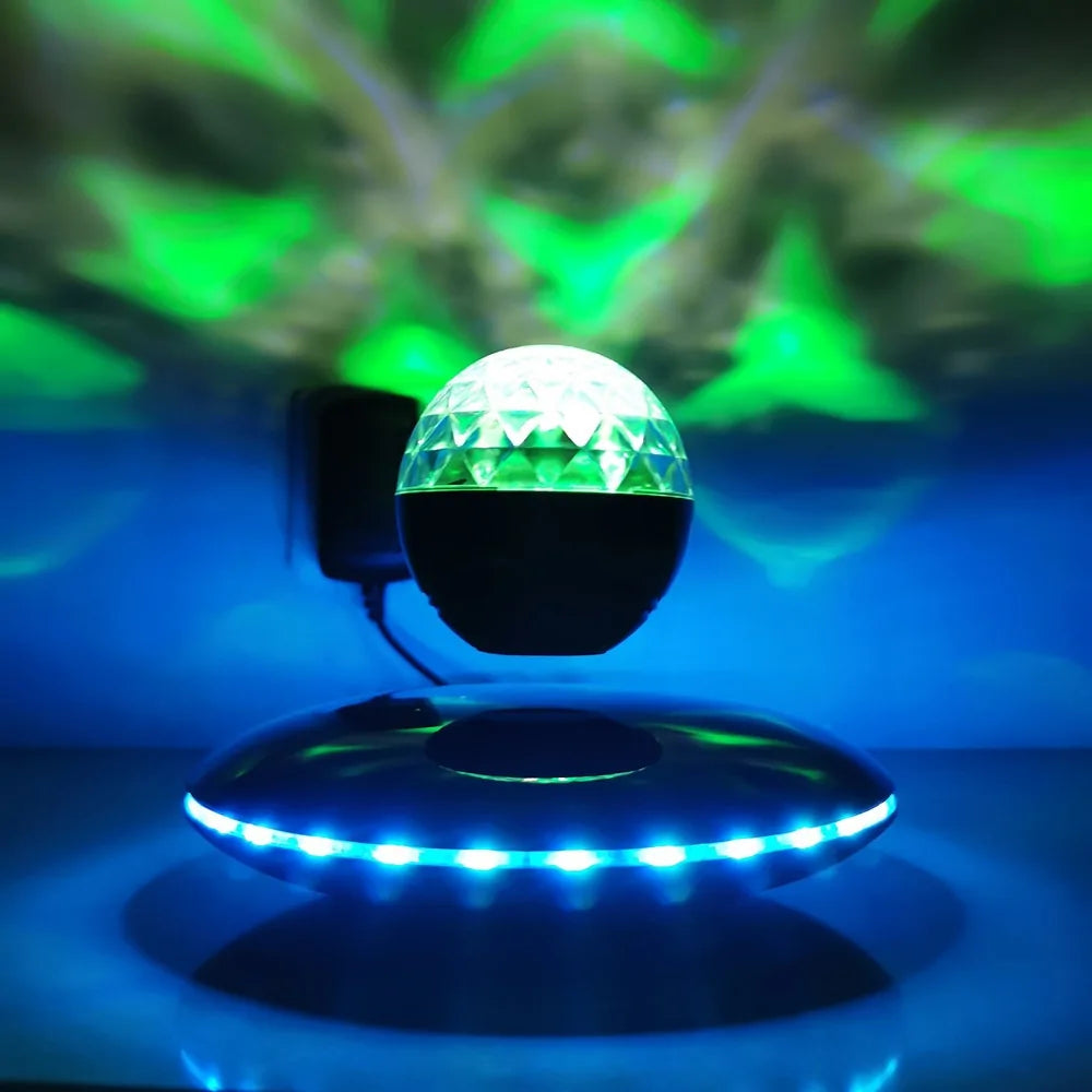 LED Magnetic Floating Ball with Bluetooth Speaker