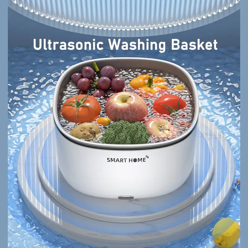 Fruits and Vegetables Ultrasonic Washing Basket