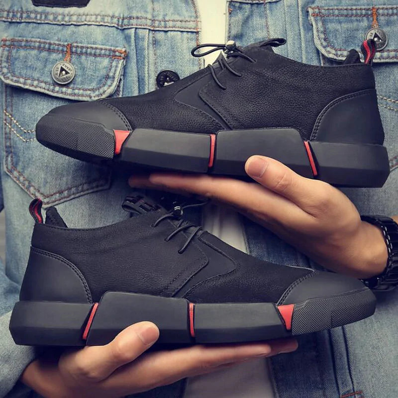 Stylish Leather Sneakers for Men