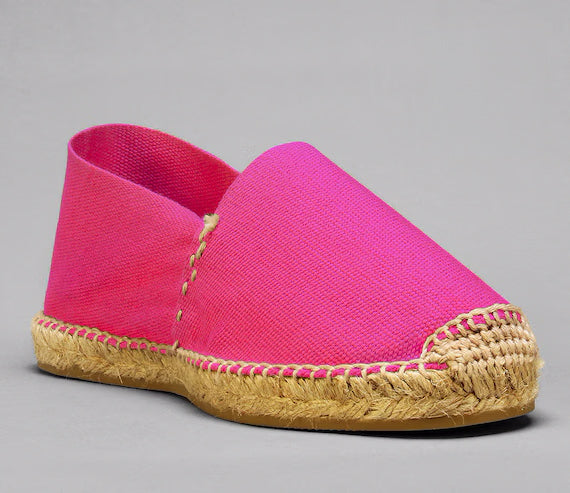 Elegant Fuchsia Espadrille Shoes