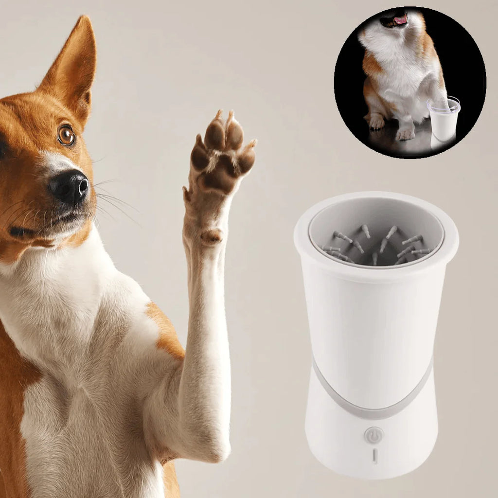 Stylish Automatic Dog Paw Cleaner